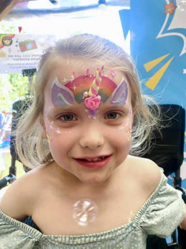 Happy children, colourful designs, and plenty of smiles at this children's birthday party in Bristol.