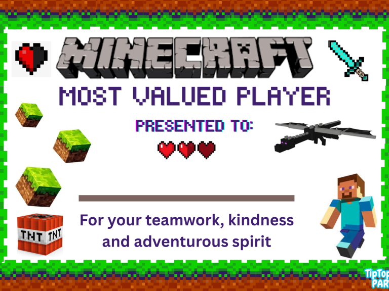 Minecraft Party Ideas for Kids in Bristol – Book Your Adventure Today! Bristol Kids Party Entertainment with a Minecraft Twist