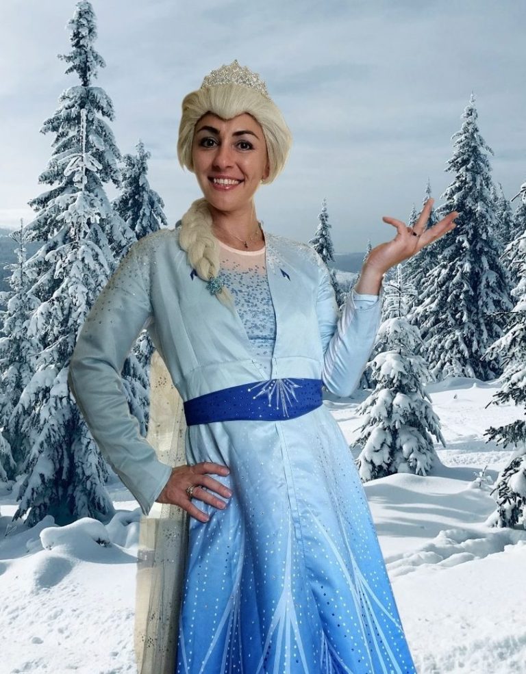 Kids enjoying a magical Frozen party with Elsa. Kids enjoying Elsa’s magical activities at a birthday party.