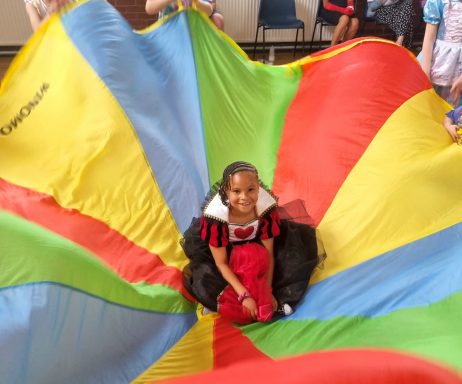 Parachute games for children