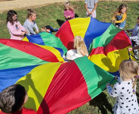 Parachute games